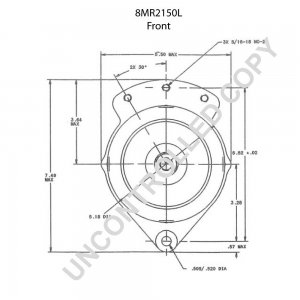 8MR2150L | PRESTOLITE LEECE NEVILLE | ALTERNATOR 8MR2150L 