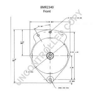 8MR2340 | PRESTOLITE LEECE NEVILLE | ALTERNATOR 8MR2340 