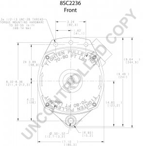 8SC2236 | PRESTOLITE LEECE NEVILLE | ALTERNATOR 8SC2236 