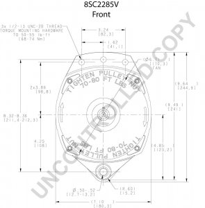 8SC2285V | PRESTOLITE LEECE NEVILLE | ALTERNATOR 8SC2285V 