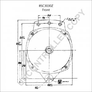 8SC3030Z | PRESTOLITE LEECE NEVILLE | ALTERNATOR 8SC3030Z 