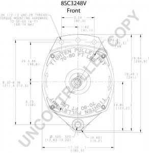 8SC3248V | PRESTOLITE LEECE NEVILLE | ALTERNATOR 8SC3248V 