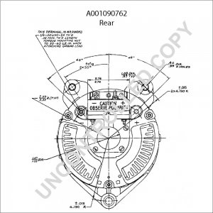 A001090762 | PRESTOLITE LEECE NEVILLE | ALTERNATOR A001090762 