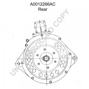 A0012266AC | PRESTOLITE LEECE NEVILLE | ALTERNATOR A0012266AC 