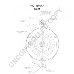 A0014800AA | PRESTOLITE LEECE NEVILLE | ALTERNATOR A0014800AA 