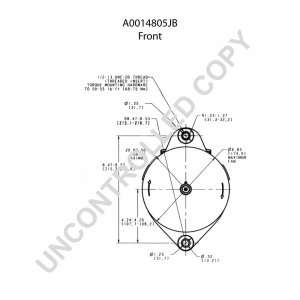 A0014805JB | PRESTOLITE LEECE NEVILLE | ALTERNATOR A0014805JB 