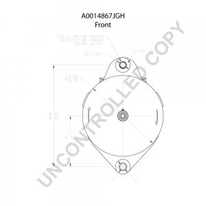 A0014867JGH | PRESTOLITE LEECE NEVILLE | ALTERNATOR A0014867JGH 