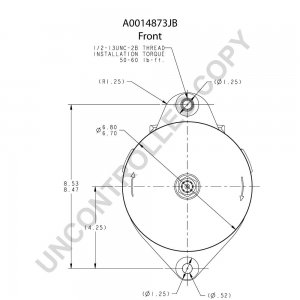 A0014873JB | PRESTOLITE LEECE NEVILLE | ALTERNATOR A0014873JB 