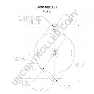 A0014890JBH | PRESTOLITE LEECE NEVILLE | ALTERNATOR A0014890JBH 