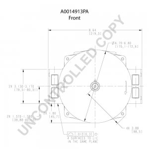 A0014913PA | PRESTOLITE LEECE NEVILLE | ALTERNATOR A0014913PA 