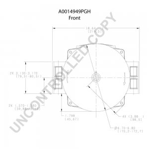 A0014949PGH | PRESTOLITE LEECE NEVILLE | ALTERNATOR A0014949PGH 