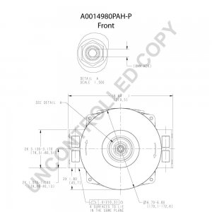 A0014980PAH-P | PRESTOLITE LEECE NEVILLE | ALTERNATOR A0014980PAH-P 