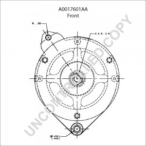 A0017601AA | PRESTOLITE LEECE NEVILLE | ALTERNATOR A0017601AA 