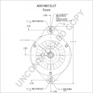 A0018815LCF | PRESTOLITE LEECE NEVILLE | ALTERNATOR A0018815LCF 