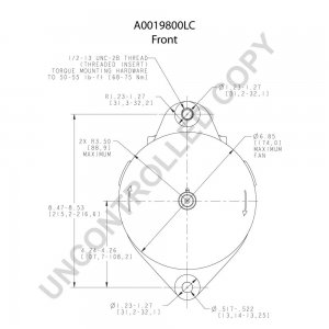 A0019800LC | PRESTOLITE LEECE NEVILLE | ALTERNATOR A0019800LC 