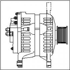 AVI136A101 | PRESTOLITE LEECE NEVILLE | ALTERNATOR 24V 70AMP AVI136A101 AVI136A101