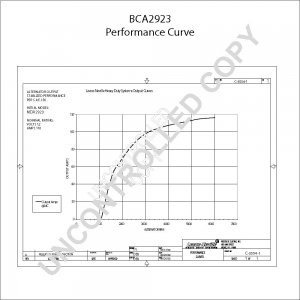 BCA2923 | PRESTOLITE LEECE NEVILLE | ALTERNATOR BCA2923 