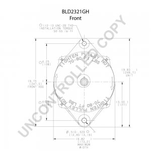 BLD2321GH | PRESTOLITE LEECE NEVILLE | ALTERNATOR BLD2321GH 