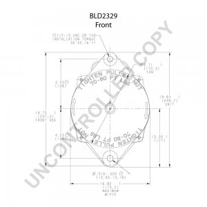 BLD2329 | PRESTOLITE LEECE NEVILLE | ALTERNATOR BLD2329 