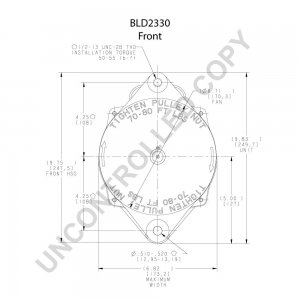 BLD2330 | PRESTOLITE LEECE NEVILLE | ALTERNATOR BLD2330 