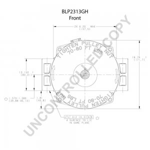 BLP2313GH | PRESTOLITE LEECE NEVILLE | ALTERNATOR BLP2313GH 