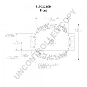 BLP2323GH | PRESTOLITE LEECE NEVILLE | ALTERNATOR BLP2323GH 