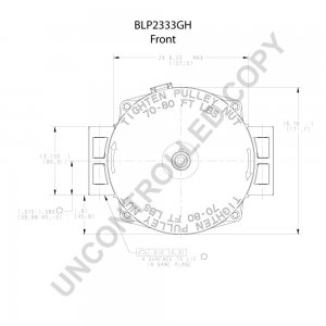 BLP2333GH | PRESTOLITE LEECE NEVILLE | ALTERNATOR BLP2333GH 