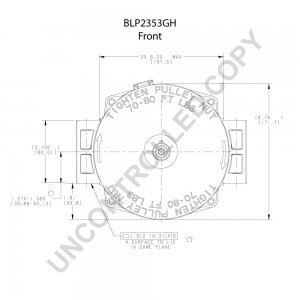 BLP2353GH | PRESTOLITE LEECE NEVILLE | ALTERNATOR BLP2353GH 