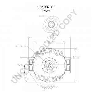 BLP3337H-P | PRESTOLITE LEECE NEVILLE | ALTERNATOR BLP3337H-P 