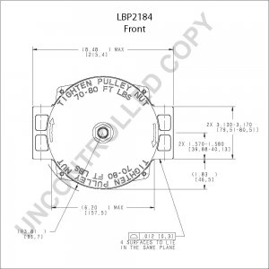 LBP2184 | PRESTOLITE LEECE NEVILLE | ALTERNATOR LBP2184 