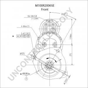 M100R2006SE | PRESTOLITE LEECE NEVILLE | ROZRUSZNIK M100R2006SE 