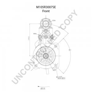 M105R3007SE | PRESTOLITE LEECE NEVILLE | M105 24V 7,5 ROZRUSZNIK M105R3007SE M105407