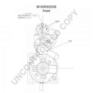 M105R3035SE | PRESTOLITE LEECE NEVILLE | ROZRUSZNIK M105R3035SE 