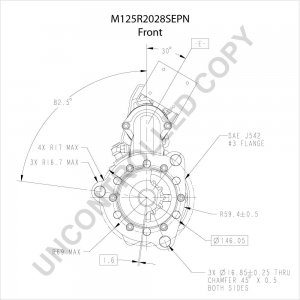 M125R2028SEPN | PRESTOLITE LEECE NEVILLE | ROZRUSZNIK M125R2028SEPN 