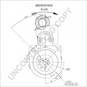 M93R3018SE | PRESTOLITE LEECE NEVILLE | ROZRUSZNIK M93R3018SE 