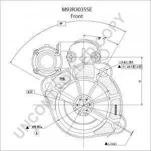 M93R3035SE | PRESTOLITE LEECE NEVILLE | ROZRUSZNIK M93 24V 6KW M93R3035SE M93R3035SE