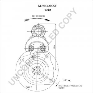 M97R3010SE | PRESTOLITE LEECE NEVILLE | ROZRUSZNIK M97R3010SE 