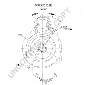 M97R3013SE | PRESTOLITE LEECE NEVILLE | ROZRUSZNIK M97 24V 6KW M97R3013SE M97R3013SE