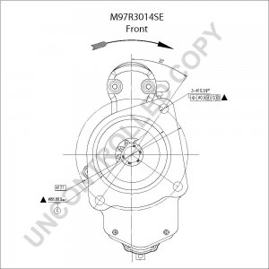 M97R3014SE | PRESTOLITE LEECE NEVILLE | ROZRUSZNIK M97 24V 6KW M97R3014SE M97R3014SE