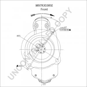 M97R3038SE | PRESTOLITE LEECE NEVILLE | ROZRUSZNIK M97R3038SE 