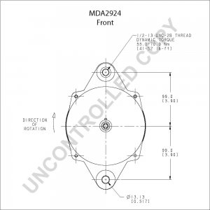 MDA2924 | PRESTOLITE LEECE NEVILLE | ALTERNATOR MDA2924 