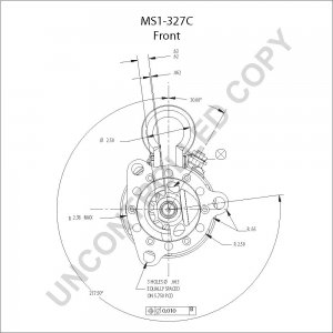 MS1-327C | PRESTOLITE LEECE NEVILLE | ROZRUSZNIK MS1-327C 