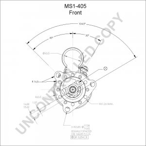 MS1-405 | PRESTOLITE LEECE NEVILLE | ROZRUSZNIK MS1-405 