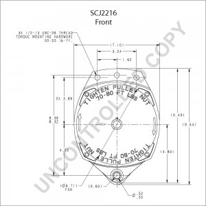 SCJ2216 | PRESTOLITE LEECE NEVILLE | ALTERNATOR SCJ2216 