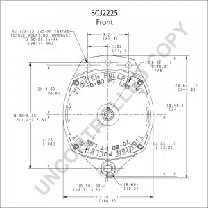 SCJ2225 | PRESTOLITE LEECE NEVILLE | ALTERNATOR SCJ2225 