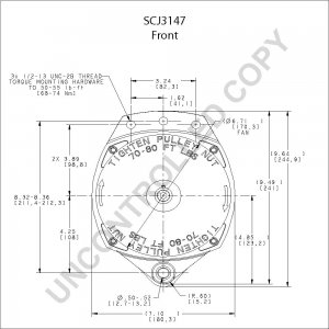 SCJ3147 | PRESTOLITE LEECE NEVILLE | ALTERNATOR SCJ3147 