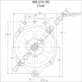 086-215-100 | PRESTOLITE LEECE NEVILLE | ALTERNATOR 086-215-100 