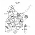 20110236 | PRESTOLITE LEECE NEVILLE | ALTERNATOR 12V 95A MITSUBISHI PAJERO 20110236 20110236