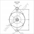 66021608 | PRESTOLITE LEECE NEVILLE | ALTERNATOR 66021608 