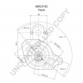 66925182 | PRESTOLITE LEECE NEVILLE | ROZRUSZNIK 12V 1.1KW FIAT, SKODA, VW 66925182 66925182